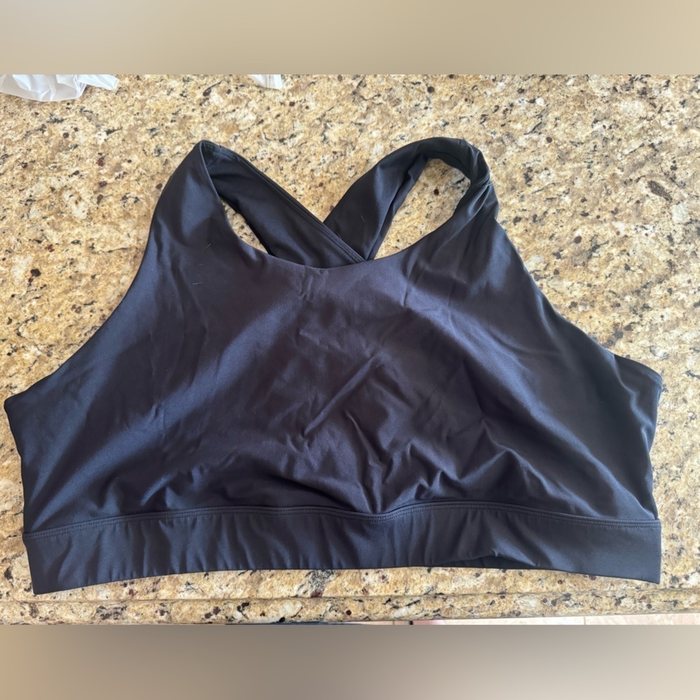 Fabletics plus size Black Women's Sports Bra size 3XL